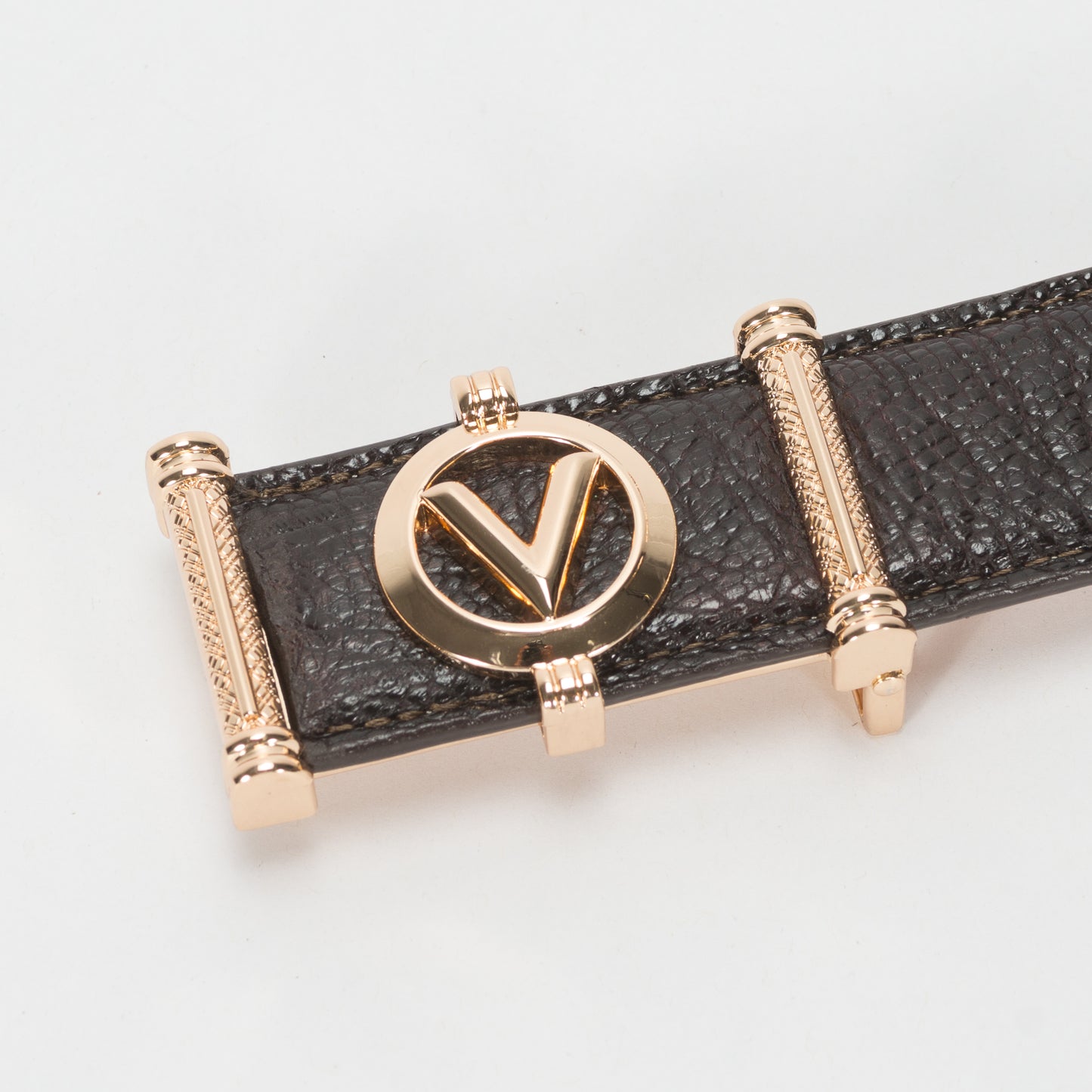 Cinturón Casual Caballero As Glam Piel Exótica Pata de Avestruz Premium Color Gris Café Piel Bovino