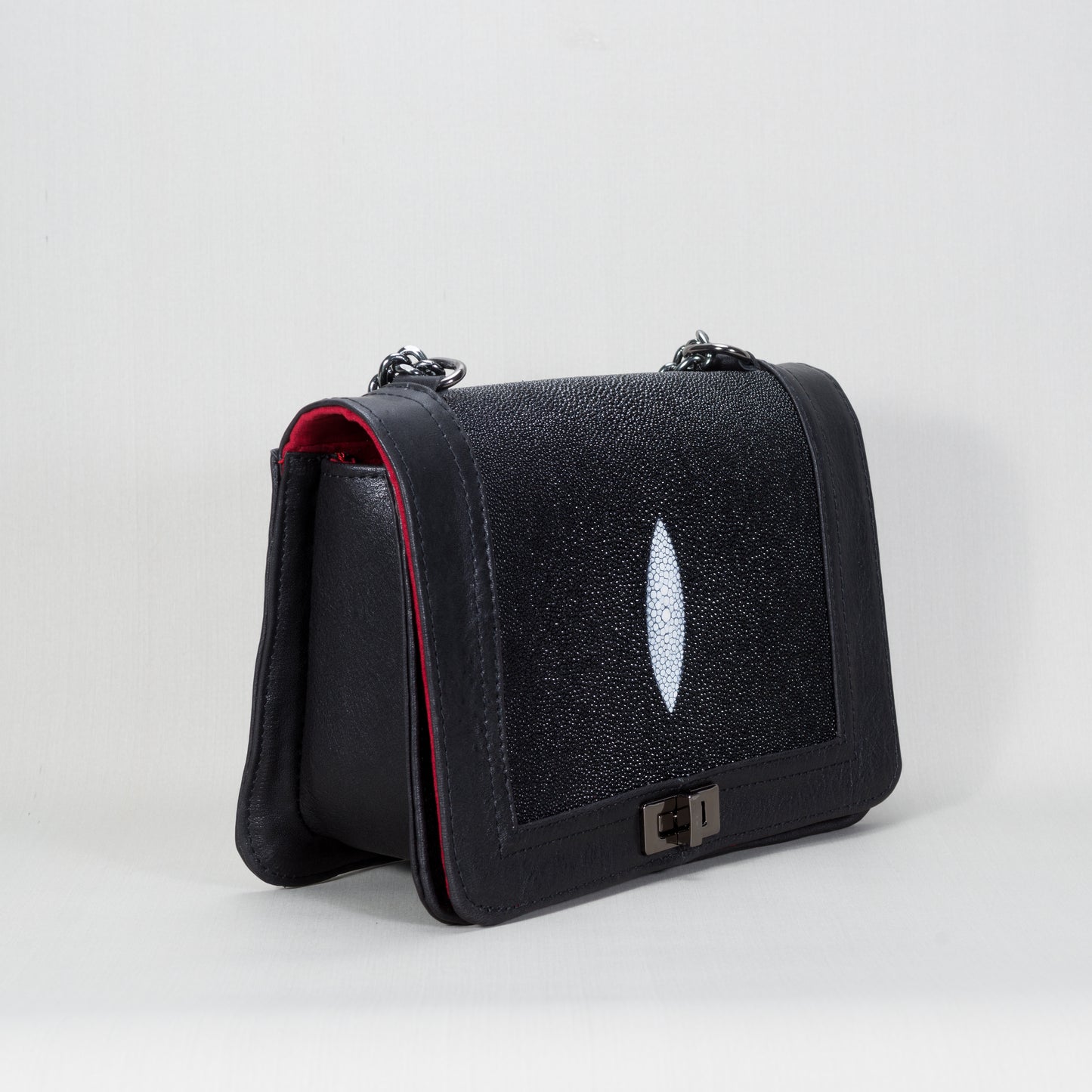 Bolsa Dama As Glam Exotic Leather en piel de ternera y piel genuina de Mantarraya