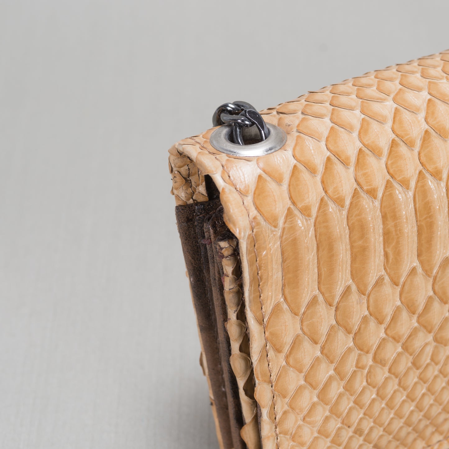 Copia de Bolsa Dama As Glam Exotic Leather en Piel de Pitón