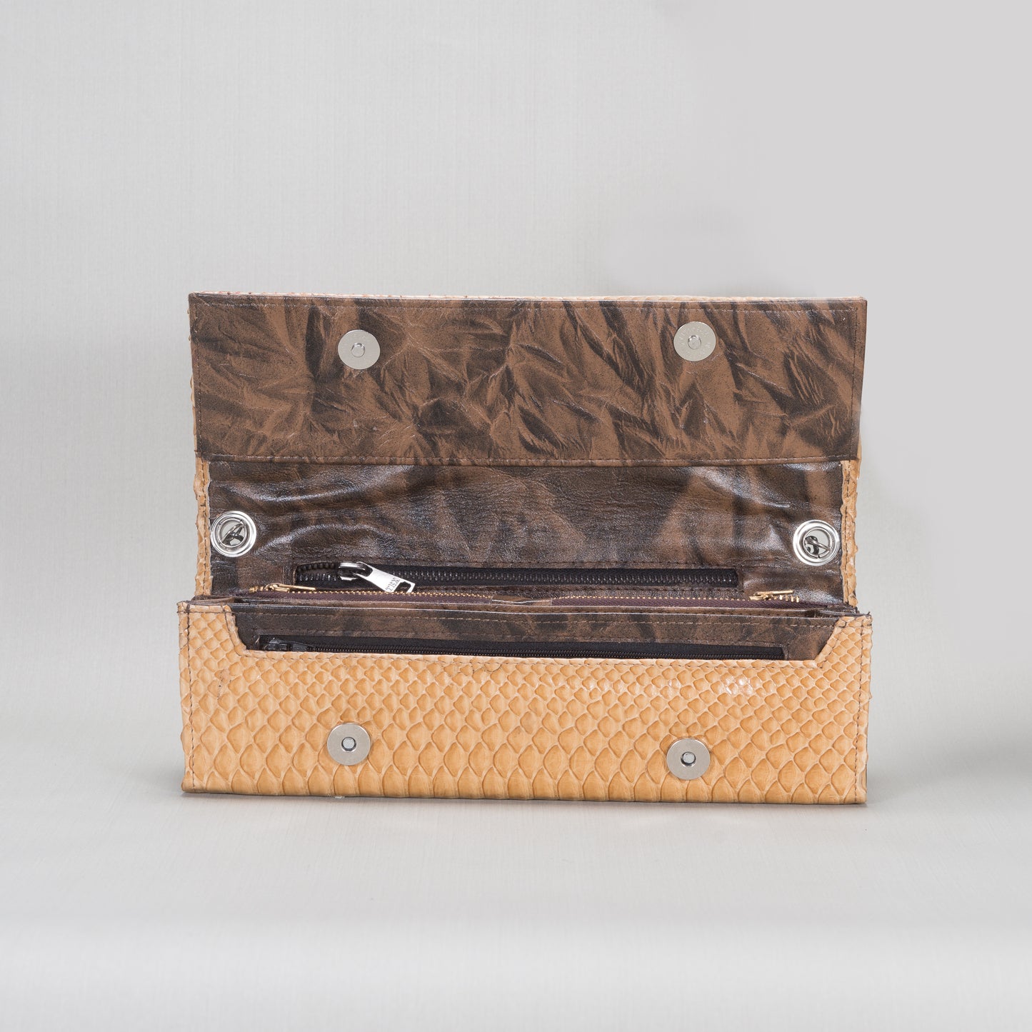 Copia de Bolsa Dama As Glam Exotic Leather en Piel de Pitón