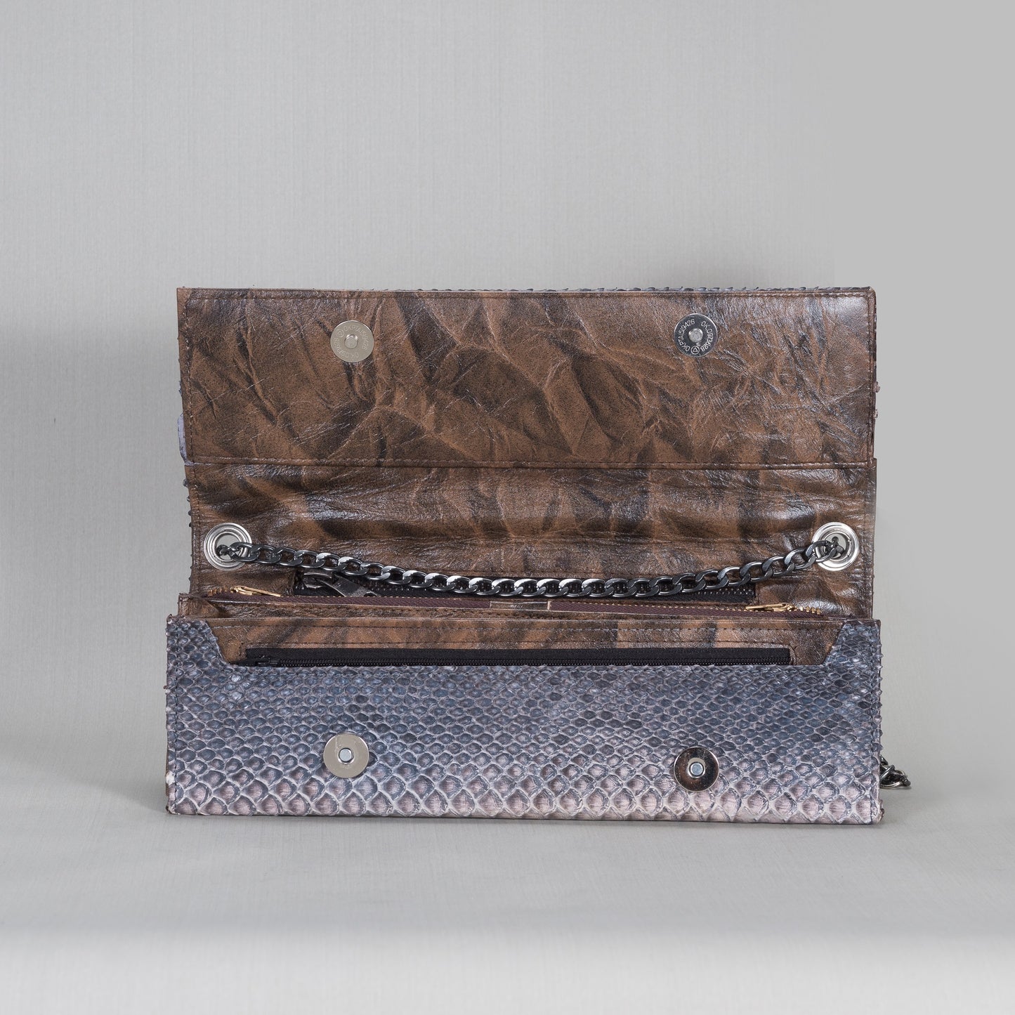 Copia de Bolsa Dama As Glam Exotic Leather en Piel de Pitón