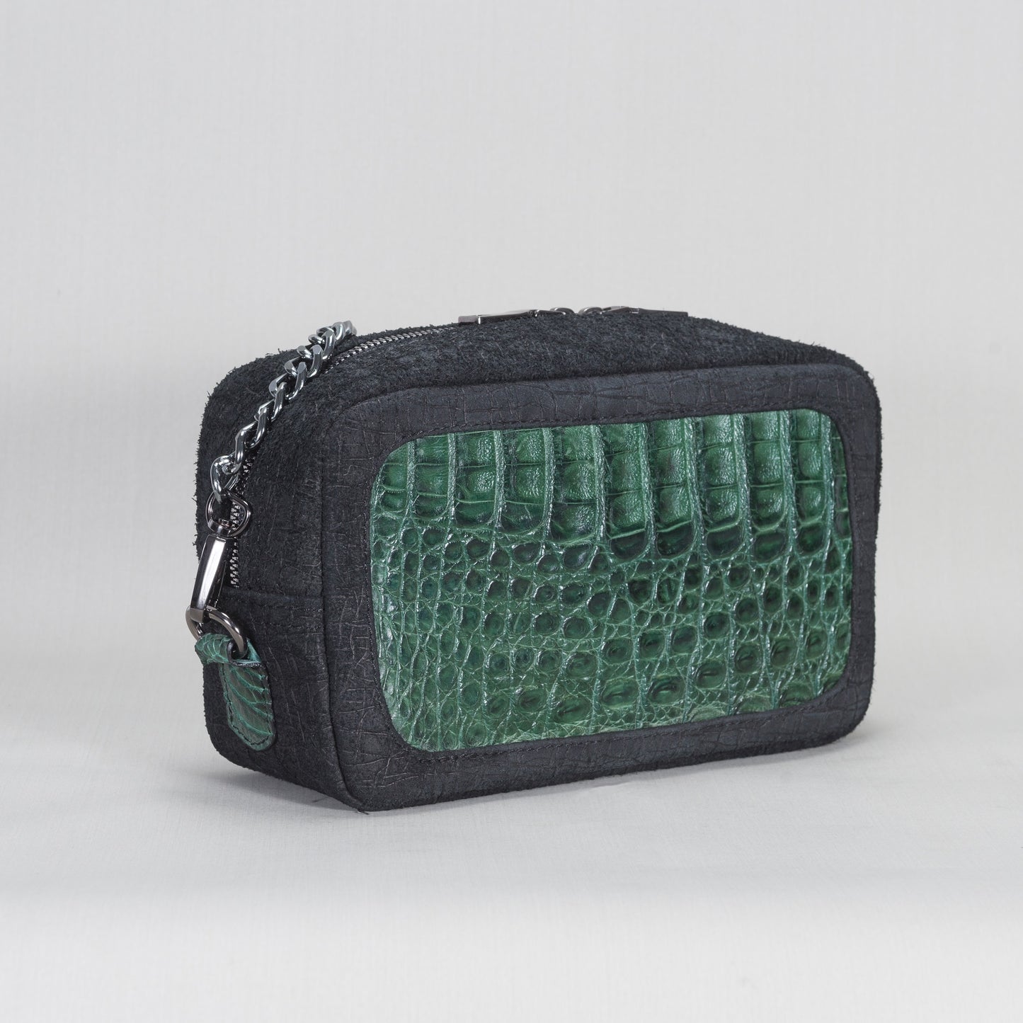Bolsa Dama As Glam Exotic Leather en piel de Ternera y piel genuina de Cocodrilo