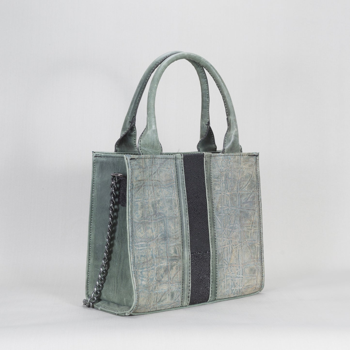 Bolsa Dama As Glam Exotic Leather en piel de Ternera con Mantarraya