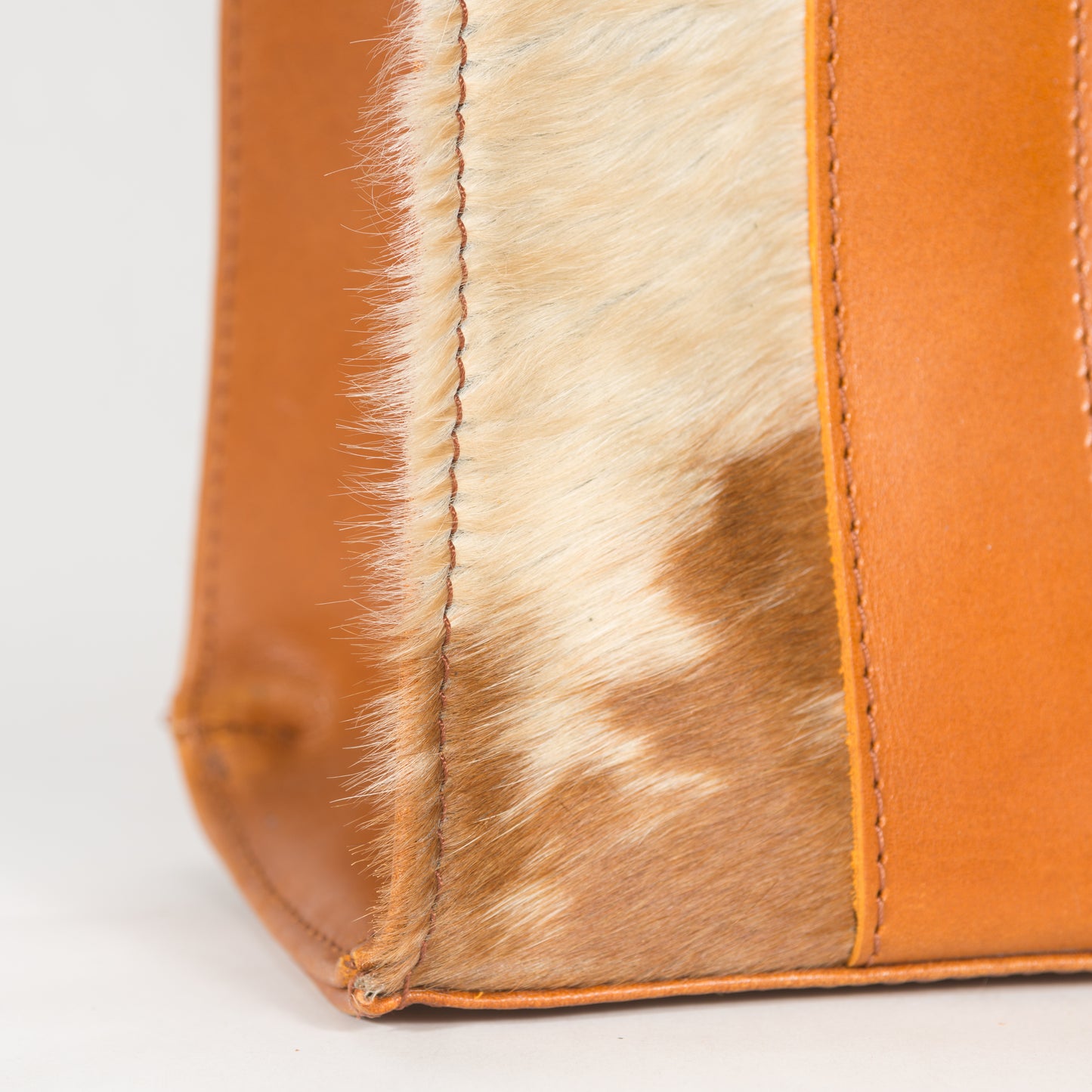 Bolsa Dama As Glam Exotic Leather en piel Ternera con Pelo Natural