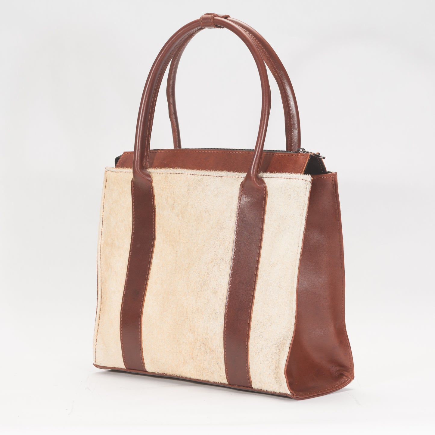 Bolsa Dama As Glam Exotic Leather en piel Ternera con Pelo Natural