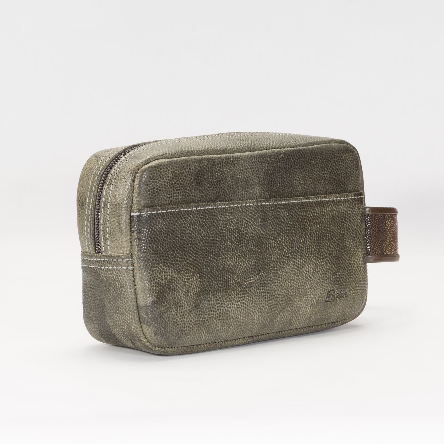 Neceser De Viaje As Glam Exotic Leather en piel de Ternera y Mantarraya