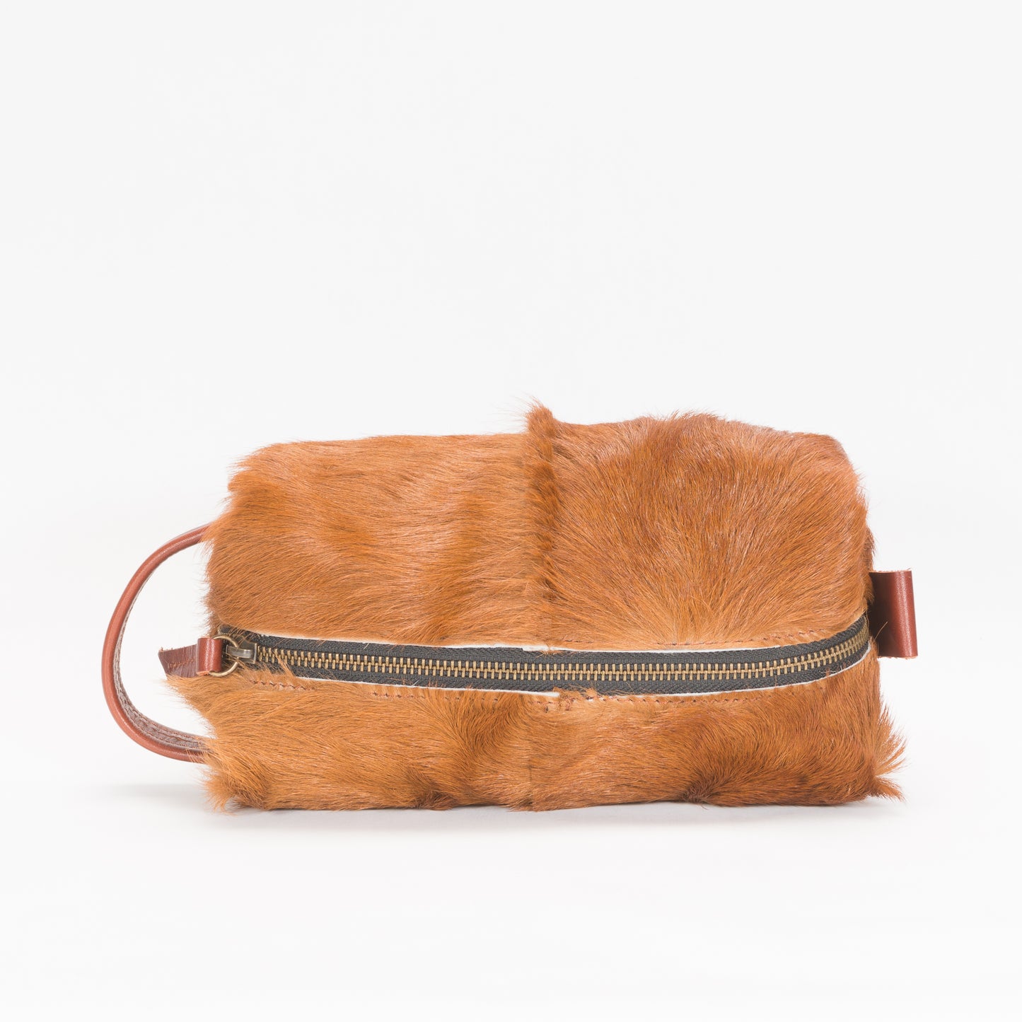 Neceser De Viaje As Glam Exotic Leather en piel de Ternera con Pelo Natural