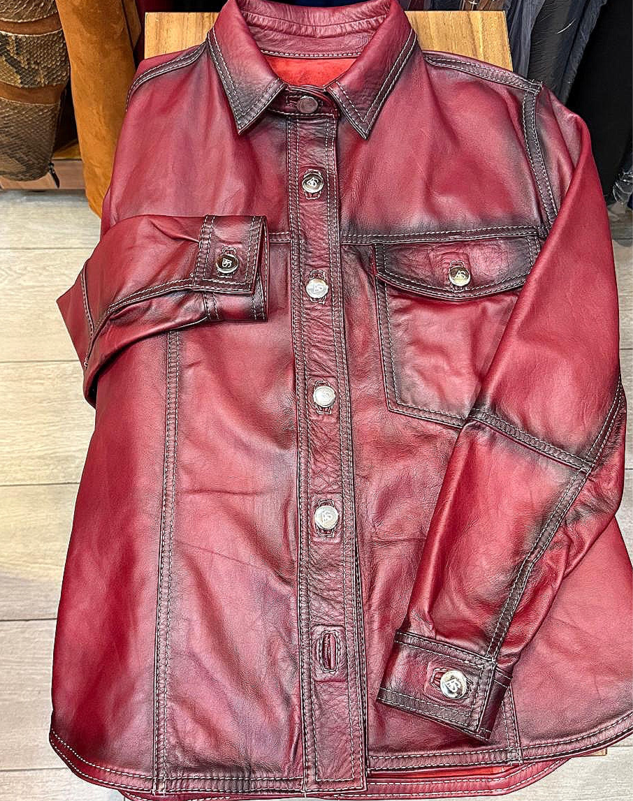 Chacket Mod Clásico en piel de borrego pelibuey