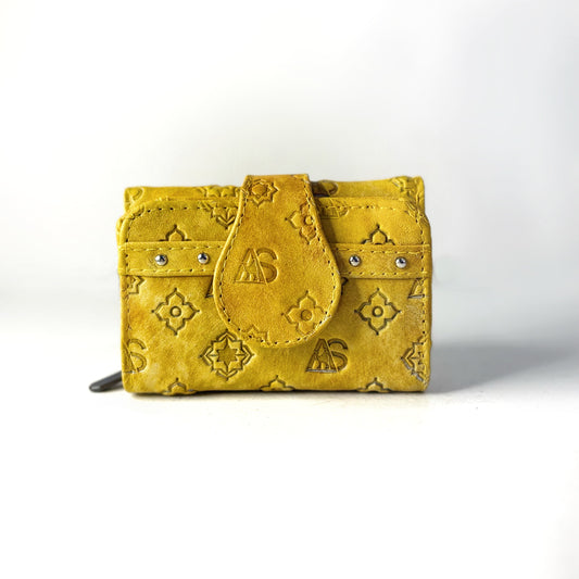 Cartera corta As Glam Exotic Leather para Dama en piel de ternera