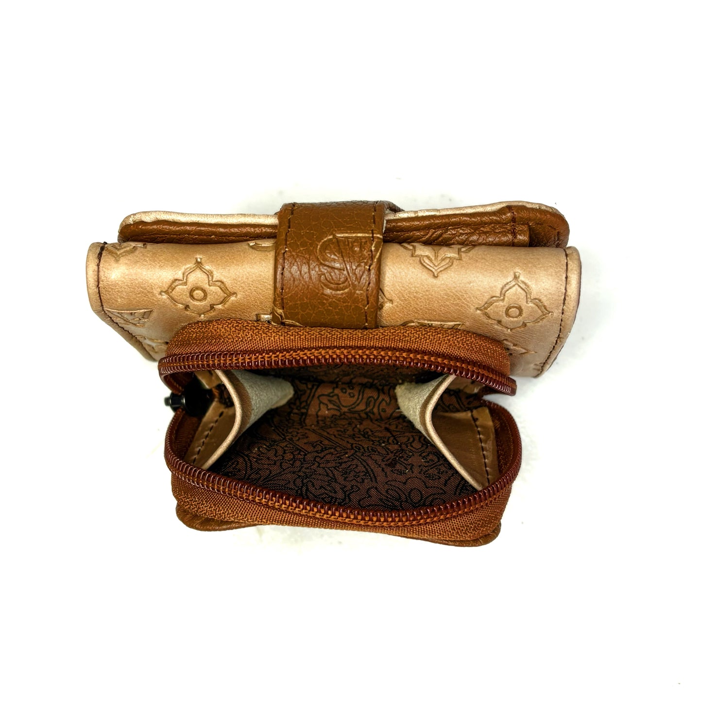 Cartera corta As Glam Exotic Leather en piel de ternera