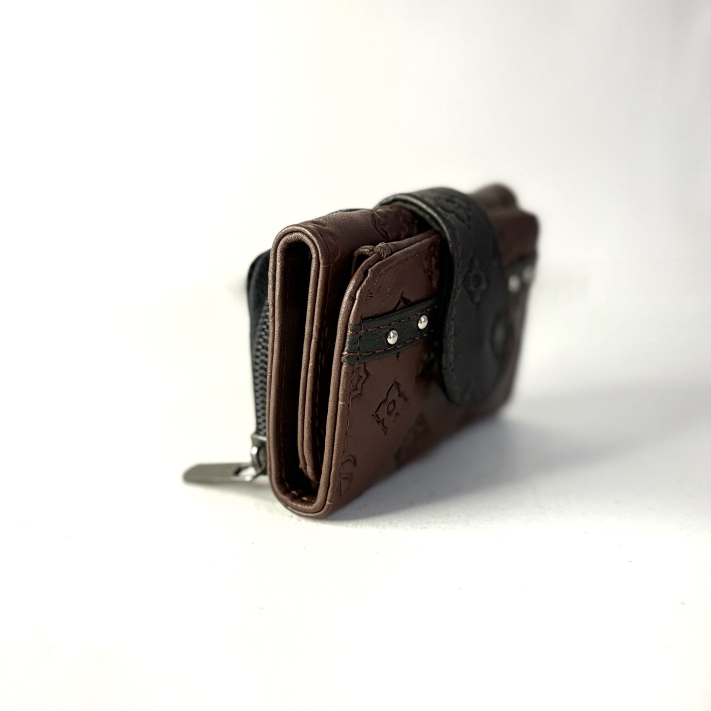 Cartera corta As Glam Exotic Leather para Dama en piel de ternera