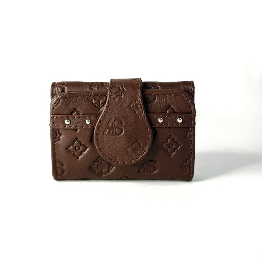 Cartera corta As Glam Exotic Leather para Dama en piel de ternera