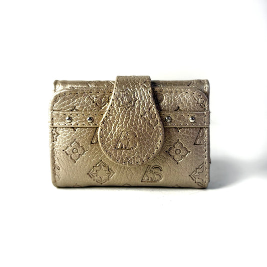 Cartera corta As Glam Exotic Leather para Dama en piel de ternera