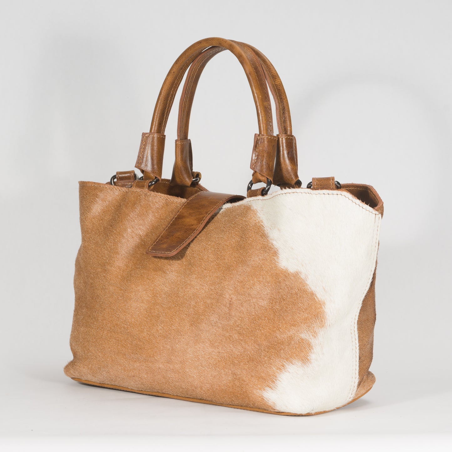 Bolsa Dama As Glam  Exotic Leather  en piel Ternera con Pelo Natural