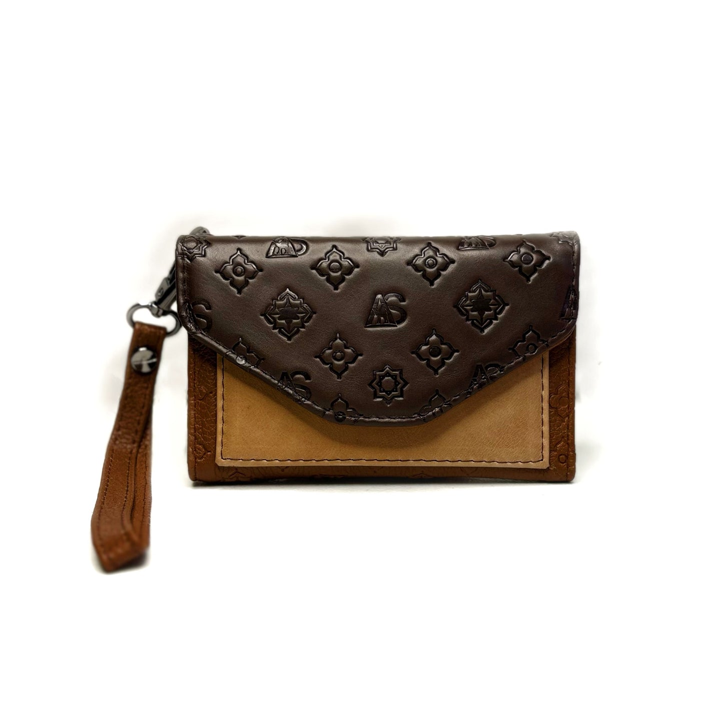 Cartera sobre As Glam Exotic Leather para dama en piel de ternera